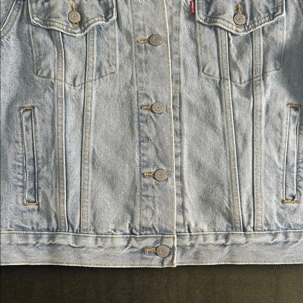 Levi's Premium Blue Denim Trucker Jacket